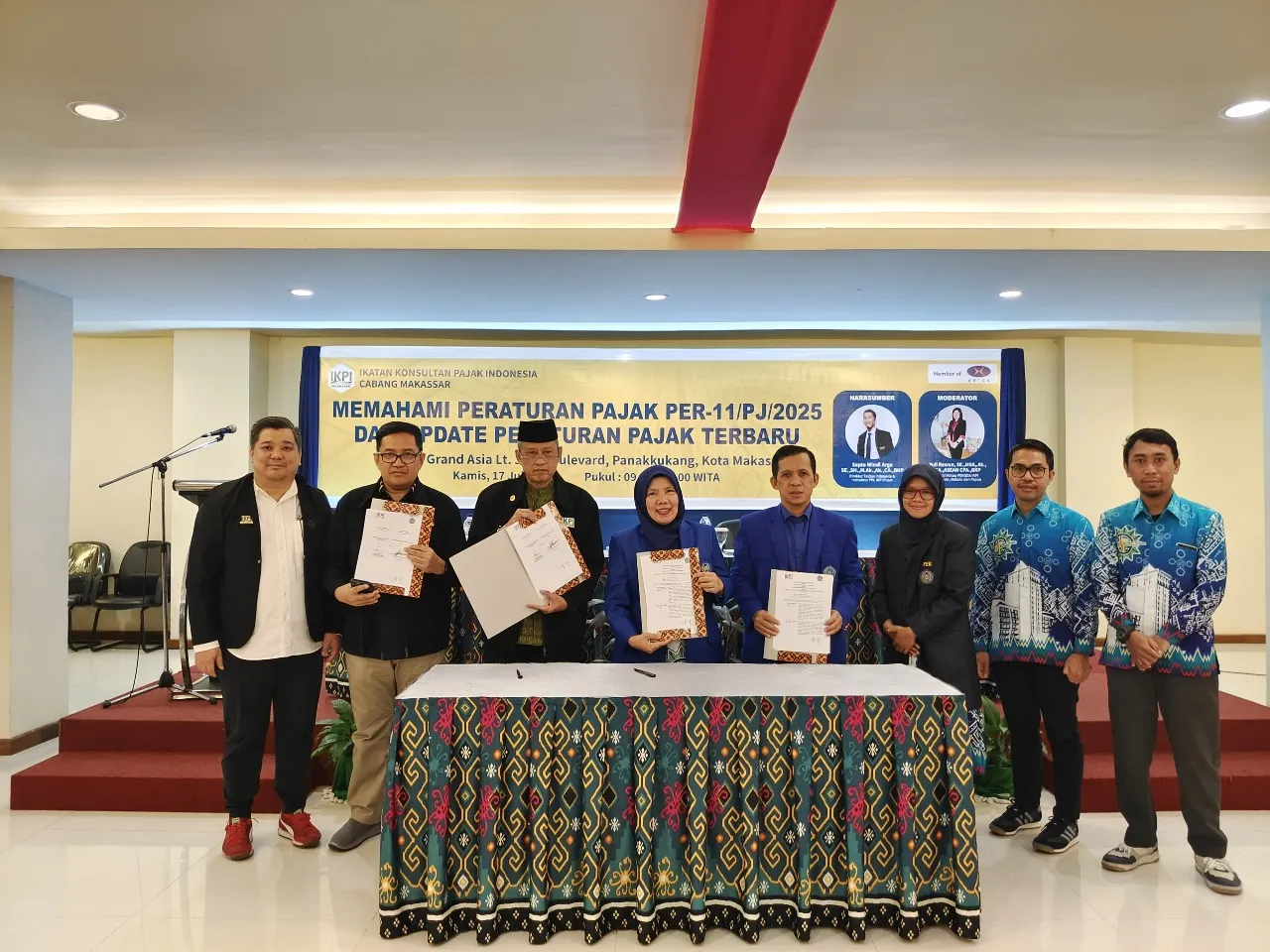 Prodi Perpajakan Unismuh Makassar Jalin Kerja Sama Strategis dengan IKPI