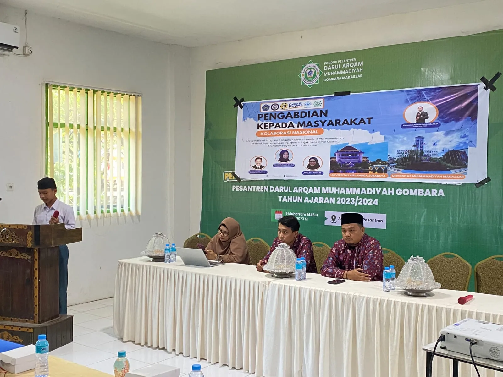 Kolaborasi Dosen Unismuh dan Unair, Pelatihan Perpajakan di Pondok Darul Arqam Muhammadiyah Gombara